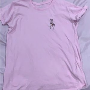 Pink shirt